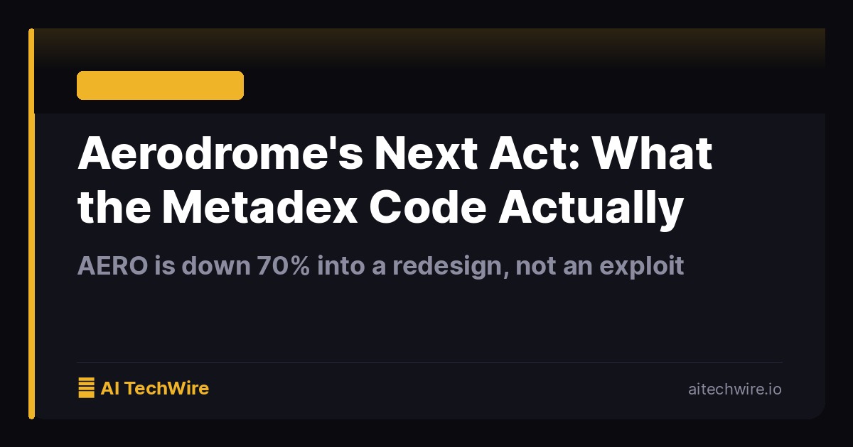 Aerodrome Metadex Code Analysis